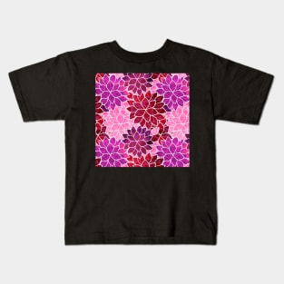 Rose Quartz Flowers Kids T-Shirt